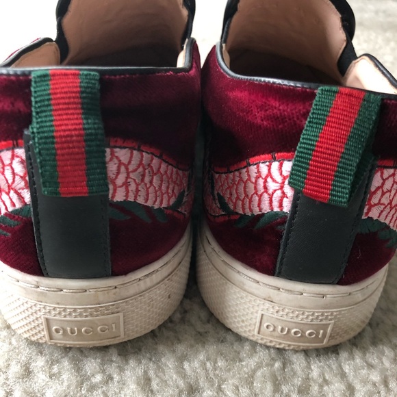 Gucci Dublin dragon slip-on sneakers - Picture 9 of 12